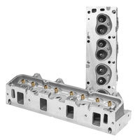 Proflow Cylinder Heads Aluminium Assembled 72cc Chamber 170cc Intake Runner Big Block FE For Ford 390-428 Pair PFEAHF17072