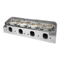Proflow Cylinder Heads SuperMax 225 Bare Aluminium SB Ford 302-351 Cleveland 3V 60cc Chamber 225cc Intake Runner 630HP Out of Box Pair