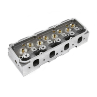 Proflow Cylinder Heads Bare Aluminium SB For Ford 302-351 Cleveland 3V 67cc Chamber 225cc Intake Runner Pair PFEAHF22567-3V