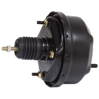 Proflow Power Brake Booster Universal 7in. Single Diaphragm, Black