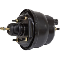 Proflow Power Brake Booster Universal 7in. Dual Diaphragm, Black