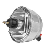 Proflow Power Brake Booster Universal 8in. Dual Diaphragm, Chrome