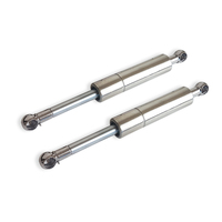 Proflow Replacement Gas Strut Pair Hood Hinges Billet Aluminium Polished Stainless Struts