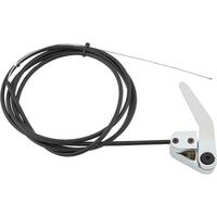 Proflow Universal Bear Jaw Door Latch Release Chrome Handle with Cable Kit  PFEBJ-5