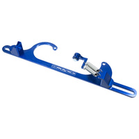 Proflow Throttle Cable Bracket, Billet Aluminium, Blue Anodised, Holley 4150/4160, Each