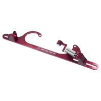 Proflow Throttle Cable Bracket Billet Aluminium Red Anodised Holley 4150/4160 Each PFECB4150R
