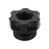 Proflow Oil Cap Breather For for Ford Falcon Barra 4.0L -10AN Screw-on Billet Aluminium Black PFECC-CAPBA