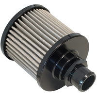 Proflow Oil Breather Filter Billet -12AN Female, Valve Cover, 90x78mm, Black