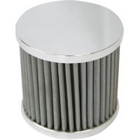 Proflow Oil Breather Filter Billet -10AN Female Thread, 90x78mm, Polished