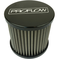 Proflow Oil Breather Filter Billet -10AN Female thread Black PFECCB-4BK