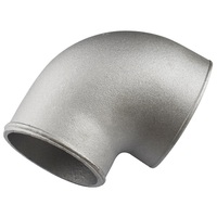 Proflow Cast Turbo Aluminium Reducer Elbow 3in. to 3.5in.  PFECEB3350