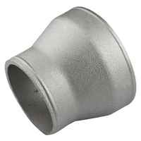 Proflow Cast Turbo Aluminium Reducer Straight 3in. to 4in.  PFECER340