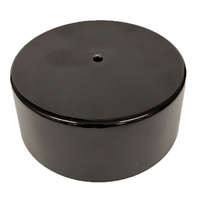 Proflow Carburettor Cover Aluminium Black 5 1/8 in. Diameter Each PFECH9515BK