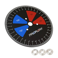 Proflow Degree Wheel Tool Steel Black Proflow Colours 11 Inch Diameter Each
