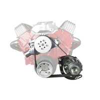 Proflow Front Drive Kit Gilmer Belt Kit SB For Chev Long Style Water Pump PFEDK35003