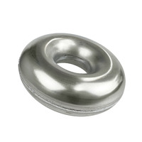 Proflow Aluminium Full Donut Tube, 3.5 in. (88mm) 2mm Wall, 10.5'' Diameter, Each