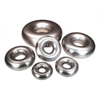 Proflow Tube, Air /Exhaust Mild Steel Full Donut 2-1/8in. (54mm) 2.03mm Wall