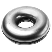 Proflow Tube Air /Exhaust Stainless Steel Full Donut 1-3/4in. (44.4mm) 2.03mm Wall PFEDTS1750