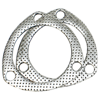 Proflow Collector Gaskets Graphite 3-Hole 3.00 in. Inside Diameter Pair