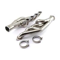 Proflow Exhaust Stainless Steel Turbo Headers For Chev SBC 1 7/8in. Primary Turbo V Band Flange Front Mount V Bands Included PFEEH5500
