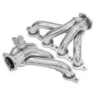 Proflow Exhaust Stainless Steel Block Huggers For Chevrolet For Holden LS1 LS2 Centre Outlet PFEEH7000S