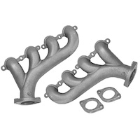 Proflow Exhaust Manifolds High Silicon Ductile Iron Raw Casting For Chev For Holden LS Series Engines Pair PFEEH8501