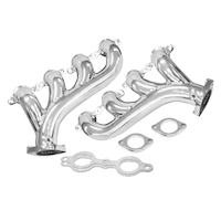 Proflow Exhaust Manifolds High Silicon Ductile Iron Ceramic Coating Casting For Chev For Holden LS Series Engines Pair PFEEH8501SC