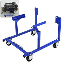 Proflow Engine Dolly Steel Blue Powder coat Wheels Included For Ford SB Each PFEENG2