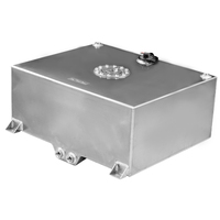 Proflow Fuel Cell Tank 15g 57 Aluminium Natural 510 x 4600 x 260mm With Sender Two -10 AN Female Outlets Each PFEFC015