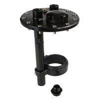 Proflow Single Fuel Pump Carrier Billet Aluminium In tank Black Mounts 1 60mm Bosch or Proflow 044 Fuel Pump 120.5mm PCD PFEFCA002