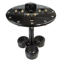 Proflow Triple Fuel Pump Carrier Billet Aluminium Universal Mount In tank Black Mounts 39mm or 46mm Fuel Pumps 170mm PCD PFEFCA003-1