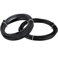 Proflow Fuel Tubing Nylon Black 3/8in. 10mm in. 10ft Roll PFEFLQR075