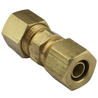 Proflow Fuel Line Connectors Brass 5/16in. (8mm) To Fuel Line Connectors Nylon 5/16in. (8mm) Joiner Each PFEFLQR147