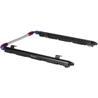 Proflow Fuel Rails, Kit, For Holden Commodore VN-VT 5.0L EFI, -08AN ORB, Billet Aluminium, Black Anodised