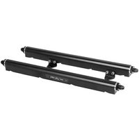 Proflow Fuel Rails Kit Billet Aluminium Black Anodised For Holden Commodore VE-VF LS2/LS3/L76/L77/L98 PFEFRKLS2BK