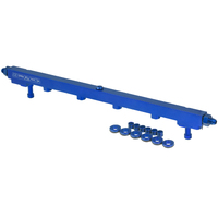 Proflow Fuel Rails Kit Billet Aluminium Blue for Nissan RB25 PFEFRKRB25B