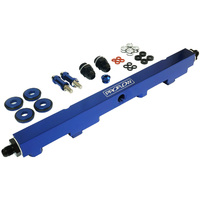 Proflow Fuel Rails Kit Billet Aluminium Anodised Blue for Nissan SR20  PFEFRKSR20B