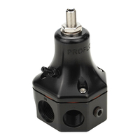 Proflow Fuel Pressure Regulator 4 Port EFI Pro Series 30-70 PSI Black Universal PFEFS13110