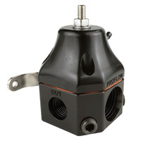 Proflow Fuel Pressure Regulator Carburettor Bypass 4-13 PSI Black Universal PFEFS13204