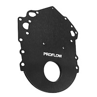 Proflow Timing Cover, 1-Piece, Billet Aluminium Anodised Black, For Ford, 302, 351C, Each