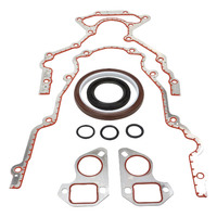 Proflow Timing Cover Gasket Kit LS Timing Rubber Water Pump & Timing Cover Seal For Chev For Holden Commodore LS Set PFEGK019