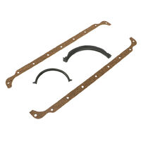 Proflow Oil Pan Gasket Set, Cork/Rubber, SB Chrysler, 273,318,340, Set
