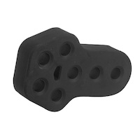 Proflow Exhaust Hanger 115mm 7 x 12mm Holes, Black