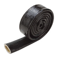 Proflow Heat Protection, Heat Sleeve, Silicone, 260C, Slip-on, Black 4 ft , 35mm ID