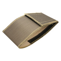 Proflow Starter Heat Shields Full Size Lava Rock Natural VelcroÂ® Attachment 22 in. Wrap Length 7-1.4 in. Wrap Width PFEHS-671001