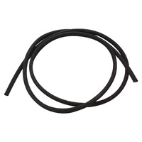 Proflow PET Flexible Sleeve, flame-retardant woven Black, 6 ft x 6mm ID