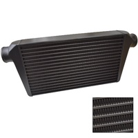 Proflow Intercooler Delta Fin 600 x 300 x 125mm 3 in. Outlets PFEIC600300-2BK