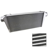 Proflow Intercooler, Bar & Plate, 600 x 300 x 76mm, 3.0'' Outlets, Aluminium, Universal, Natural