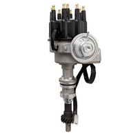 Proflow Distributor HEI Street Series Vacuum Advance Bosch Style Black Cap SB For Ford 302 351 Cleveland V8 PFEID310E
