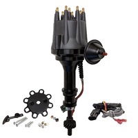 Proflow Distributor Billet Black Ready-to-Run Vacuum Advance For Ford 302 351 Cleveland V8 PFEID310R
